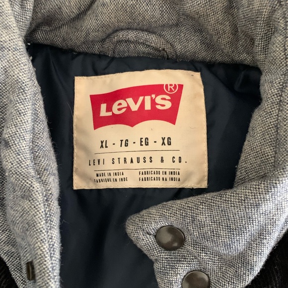 Levi’s Corduroy Puffer Vest Vintage - Picture 4 of 4